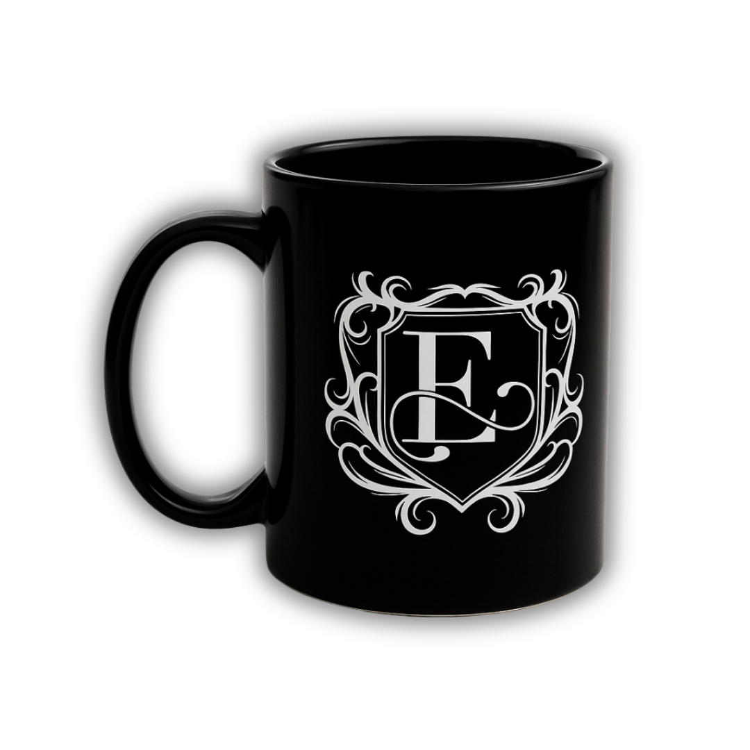 Tasse Eldridge Monogramm – Signature Black
